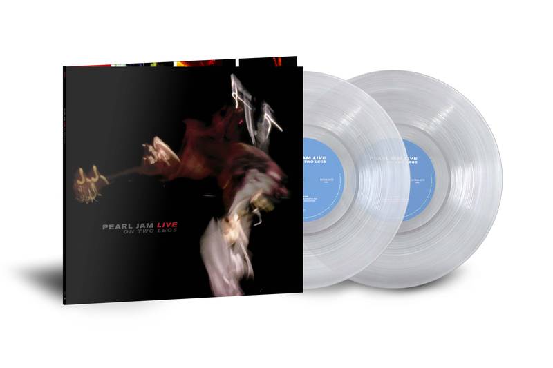 PEARL JAM - LIVE ON TWO LEGS. COLOURED (CLEAR) Gatefold 2LP. 2022 RSD